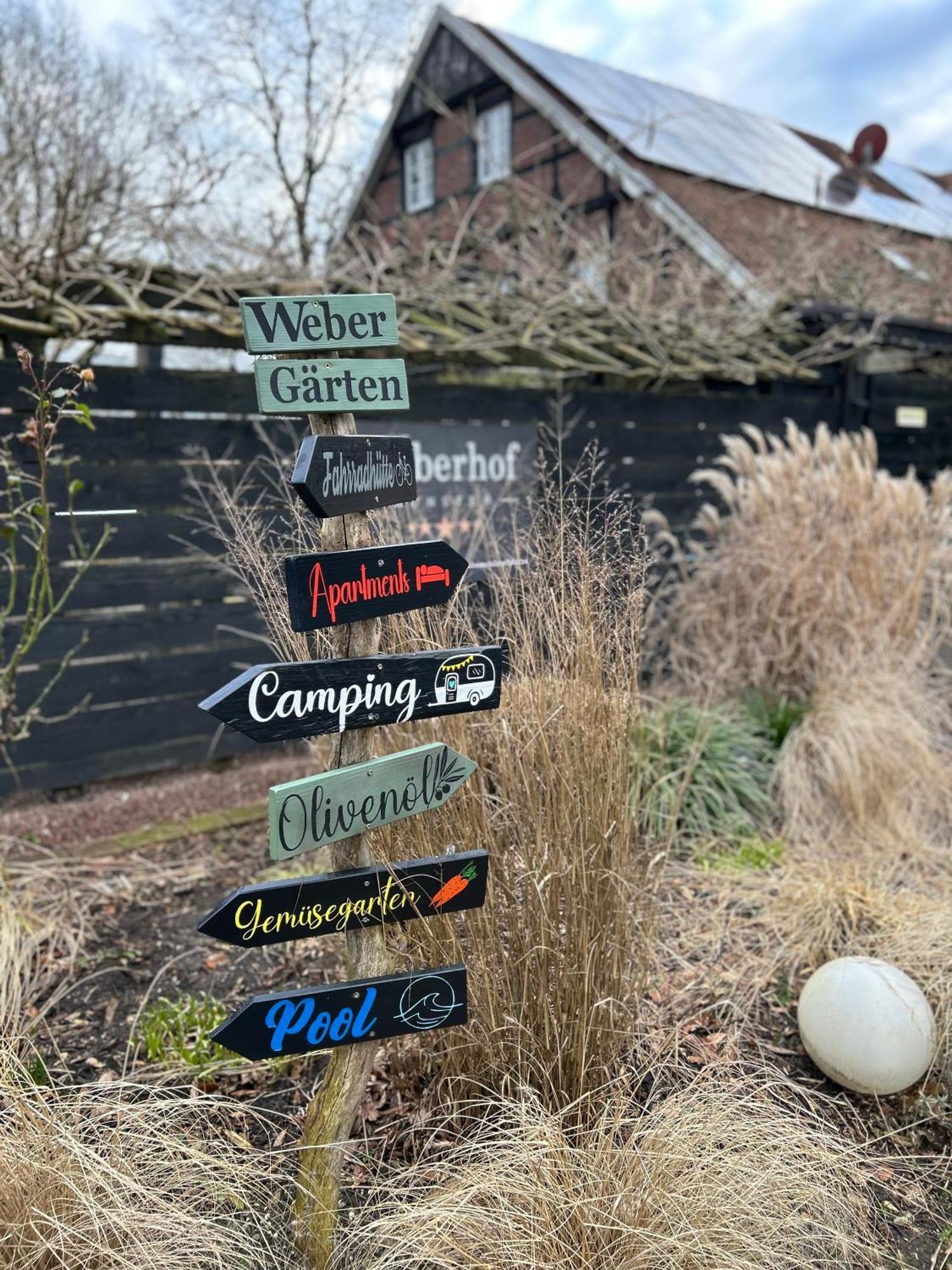 Weberhof-Muenster Glamping Hotel Eksteriør billede